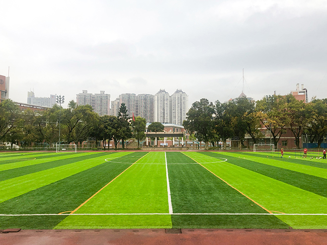 人造草坪足球場地 <a href='/product/' class='keys' title='點擊查看關于人造草的相關信息' target='_blank'>人造草</a>坪足球場地